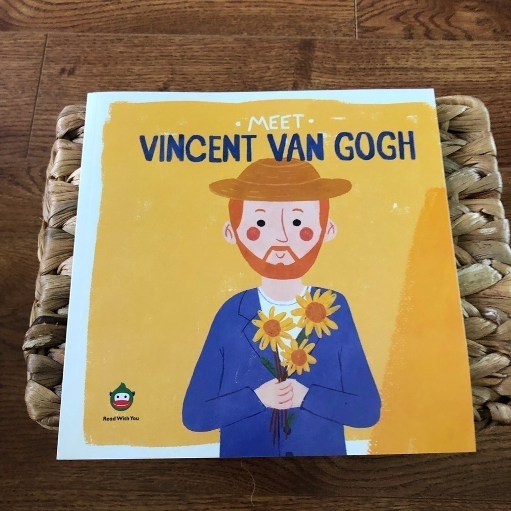 Meet Vincent Van Gogh Paperback Artist book for Kids